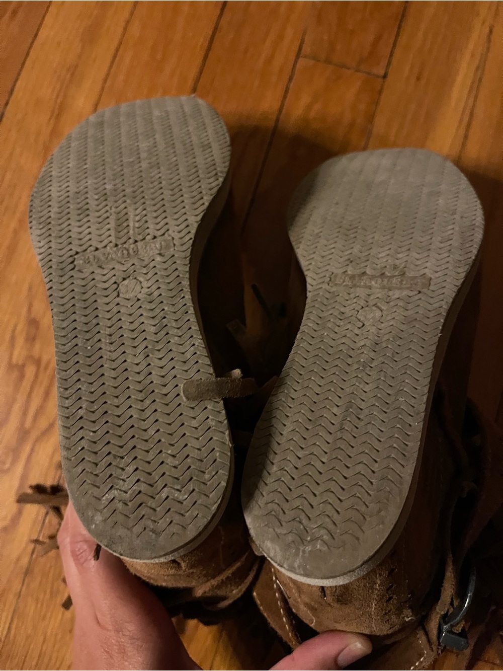 El Vaquero Fringe Suede Moccasin Boots - Picture 4 of 5